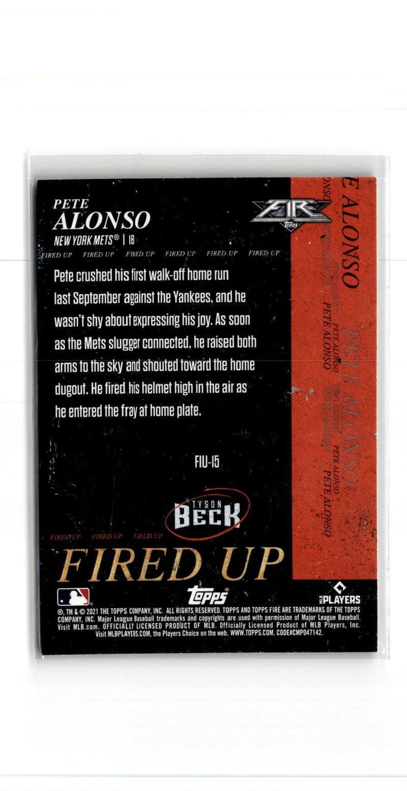 2021 Topps Pete Alonso