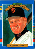 1991 Donruss Super Diamond Kings Matt Williams #18