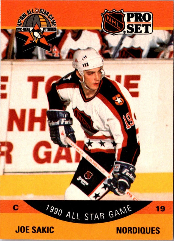 1990 Pro Set Joe Sakic #375