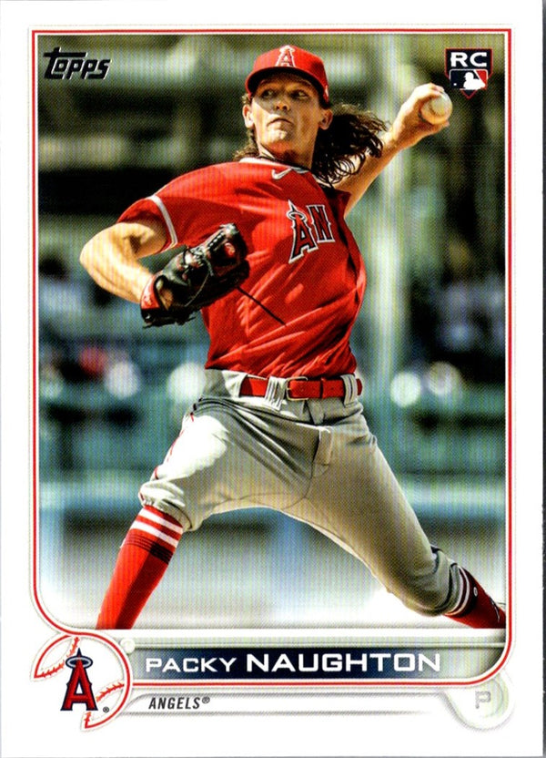 2022 Topps Packy Naughton #540 Rookie