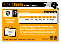 2018 Panini Classics Rich Gannon #170