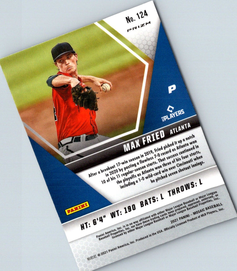 2021 Panini Mosaic Max Fried