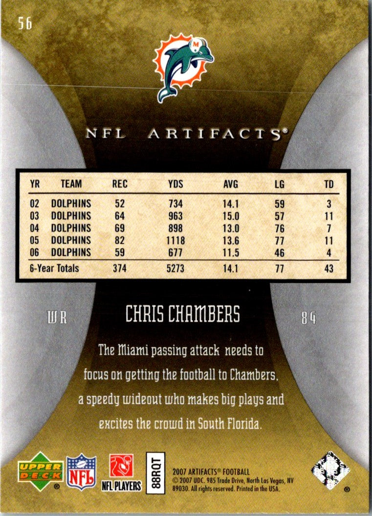 2007 Upper Deck Artifacts Chris Chambers