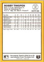 1990 Donruss Best of the AL Bobby Thigpen #32
