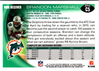 2010 Topps Chrome Brandon Marshall #C5
