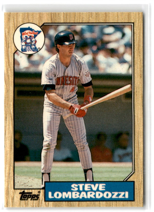 1987 Topps Traded Steve Lombardozzi #66T