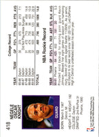 1991 Hoops Negele Knight #418 Rookie