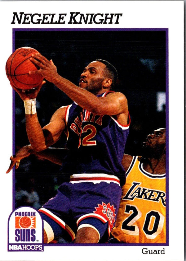 1991 Hoops Negele Knight #418 Rookie