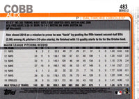 2019 Topps Alex Cobb #483