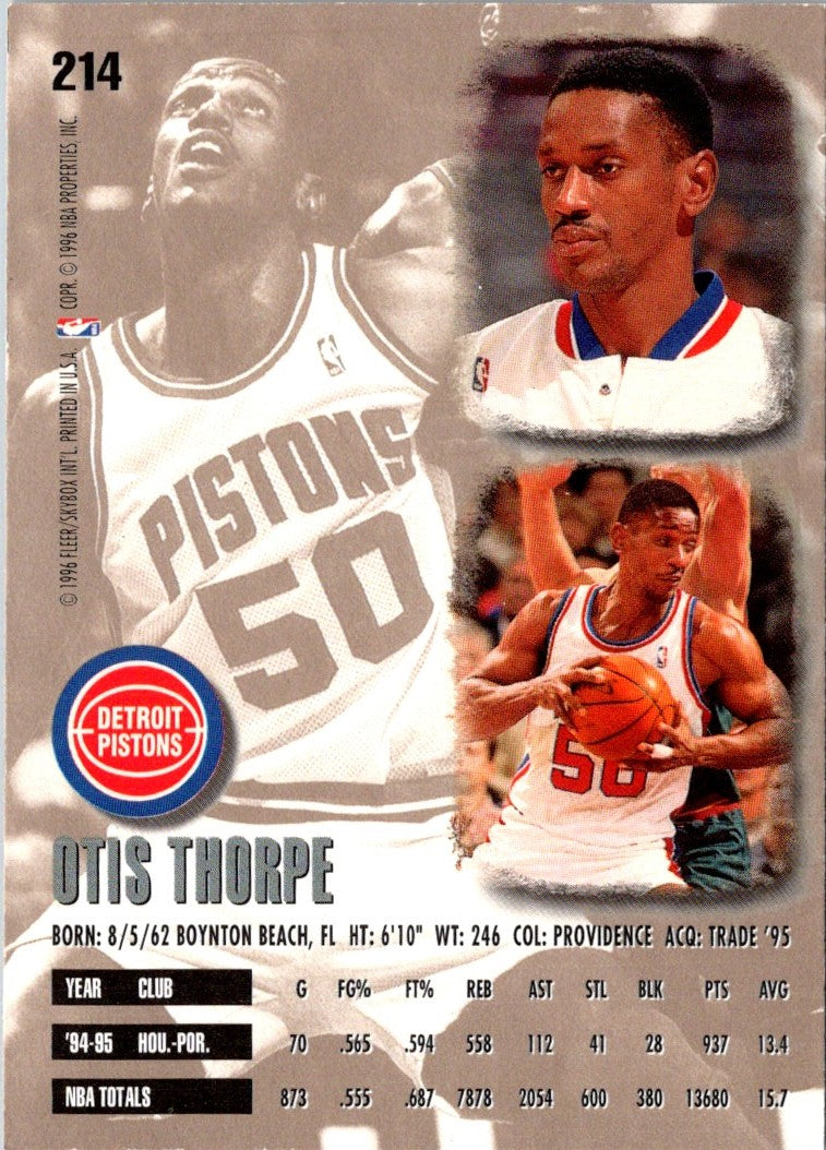 1995 Ultra Otis Thorpe