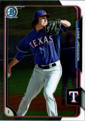 2015 Bowman Chrome Prospects Luke Jackson #BCP201