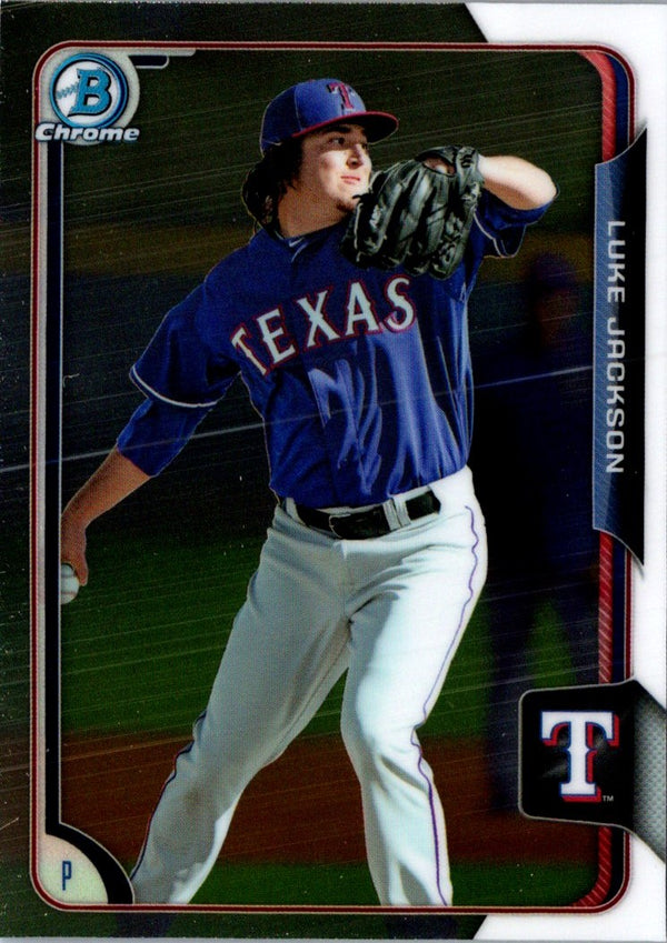 2015 Bowman Chrome Prospects Luke Jackson #BCP201