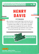 2023 Donruss Holo Orange Henry Davis