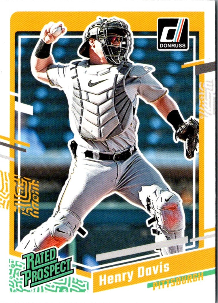 2023 Donruss Holo Orange Henry Davis