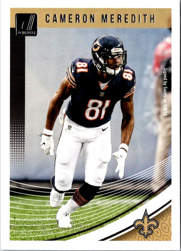 2018 Donruss Cameron Meredith #52