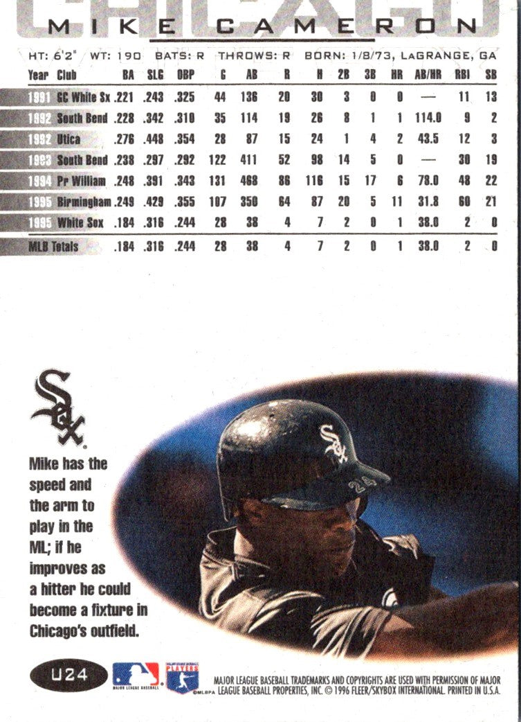 1996 Fleer Update Mike Cameron