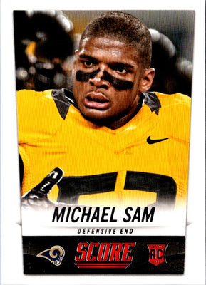 2014 Score Michael Sam #408 Rookie