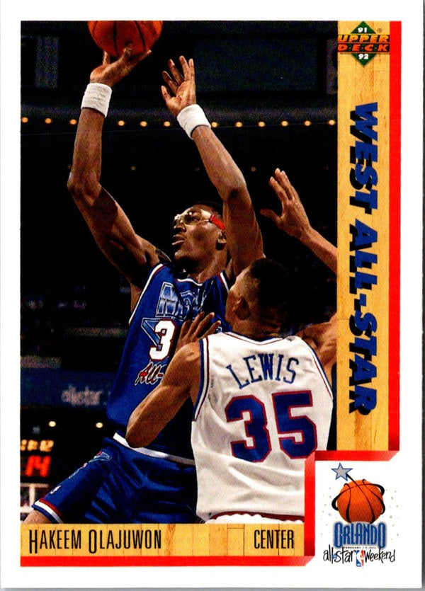 1991 Upper Deck Hakeem Olajuwon #472
