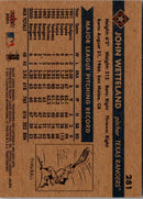 2001 Fleer Tradition John Wetteland