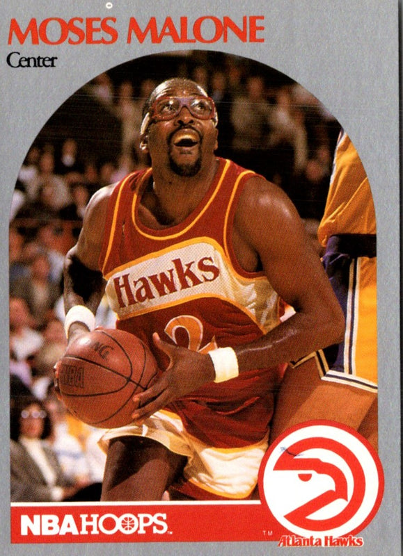 1990 Hoops Moses Malone #31