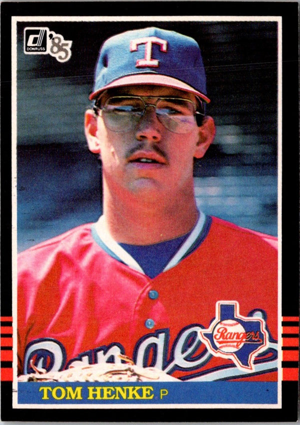 1985 Donruss Tom Henke #403