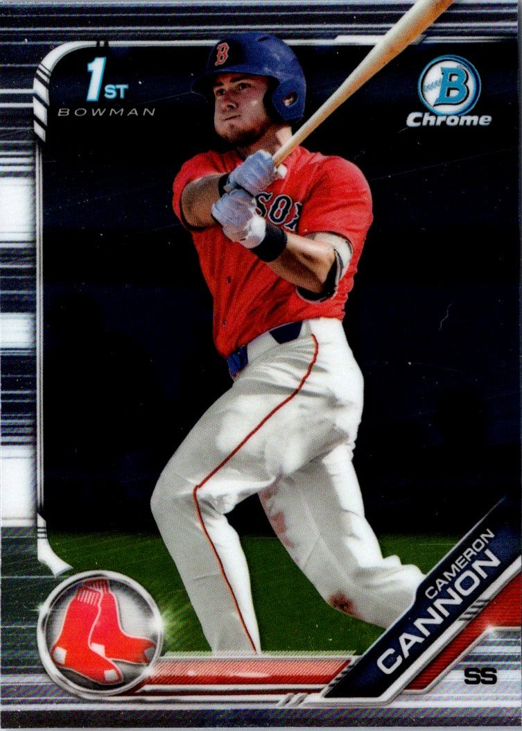 2019 Bowman Draft Chrome Cameron Cannon