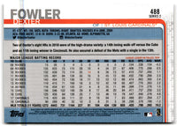 2019 Topps Dexter Fowler #488