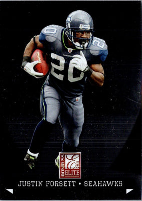 2011 Donruss Elite Justin Forsett #87