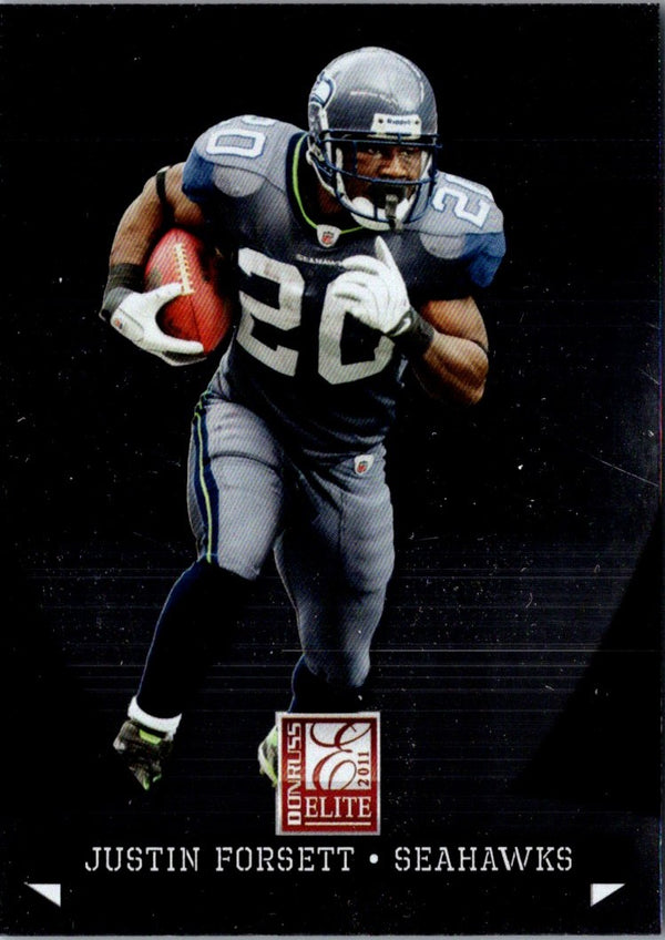 2011 Donruss Elite Justin Forsett #87