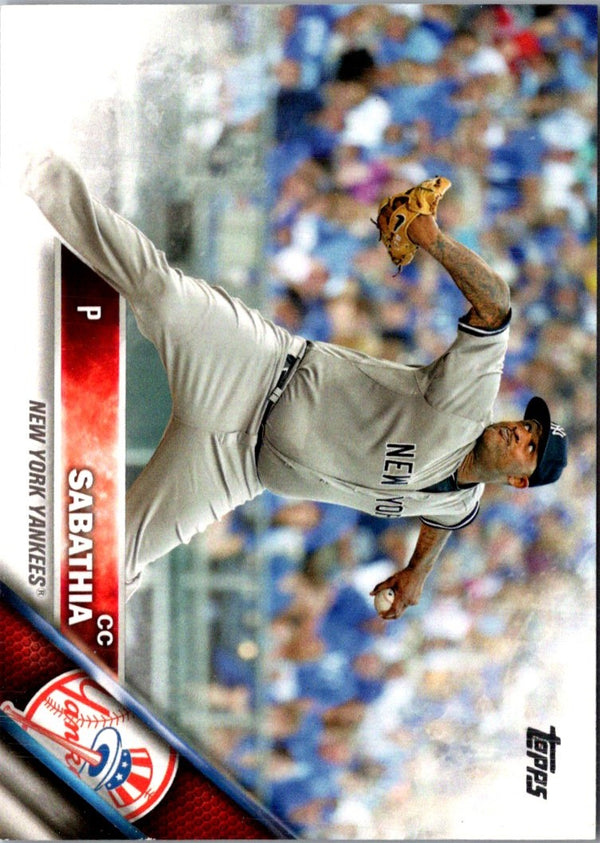 2016 Topps CC Sabathia #142