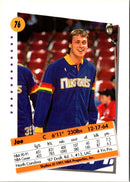 1991 SkyBox Joe Wolf