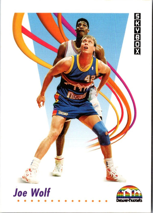 1991 SkyBox Joe Wolf #76