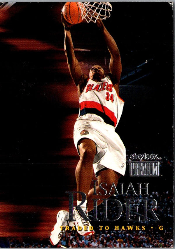1999 SkyBox Premium Isaiah Rider #3