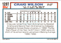 1992 Topps Traded Craig Wilson #128T