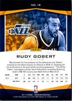 2017 Panini Ascension Rudy Gobert #18