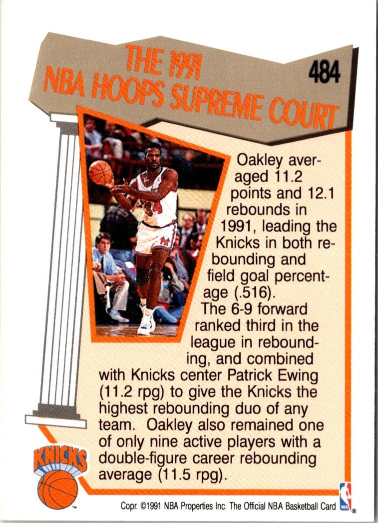 1991 Hoops Charles Oakley