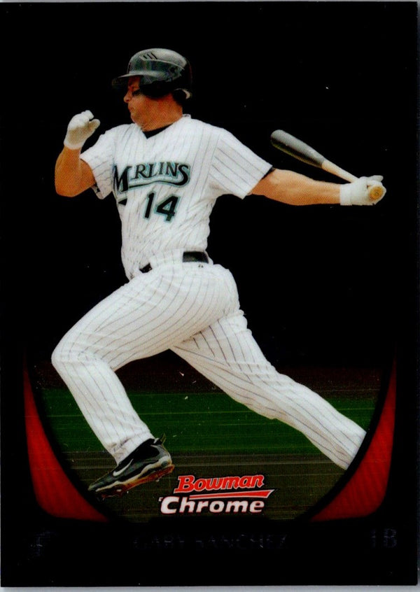 2011 Bowman Chrome Gaby Sanchez #164