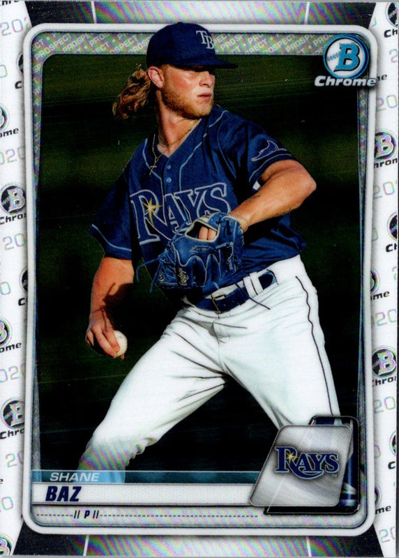 2020 Bowman Chrome Prospects Shane Baz #BCP-221