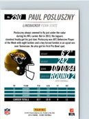 2014 Panini Hot Rookies Paul Posluszny