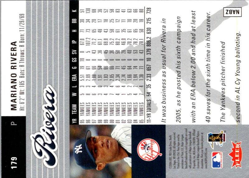 2006 Ultra Mariano Rivera