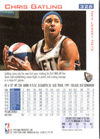 1997 Fleer Traditions Crystal Chris Gatling #326