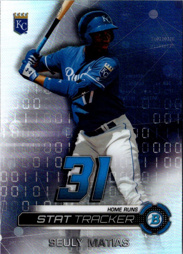 2019 Bowman Chrome Stat Tracker Seuly Matias #ST-SM