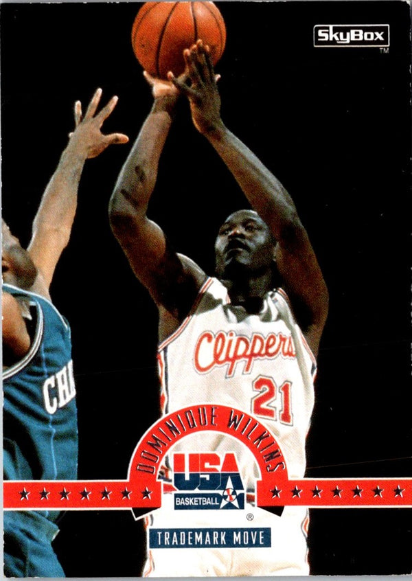 1994 SkyBox USA Dominique Wilkins #35