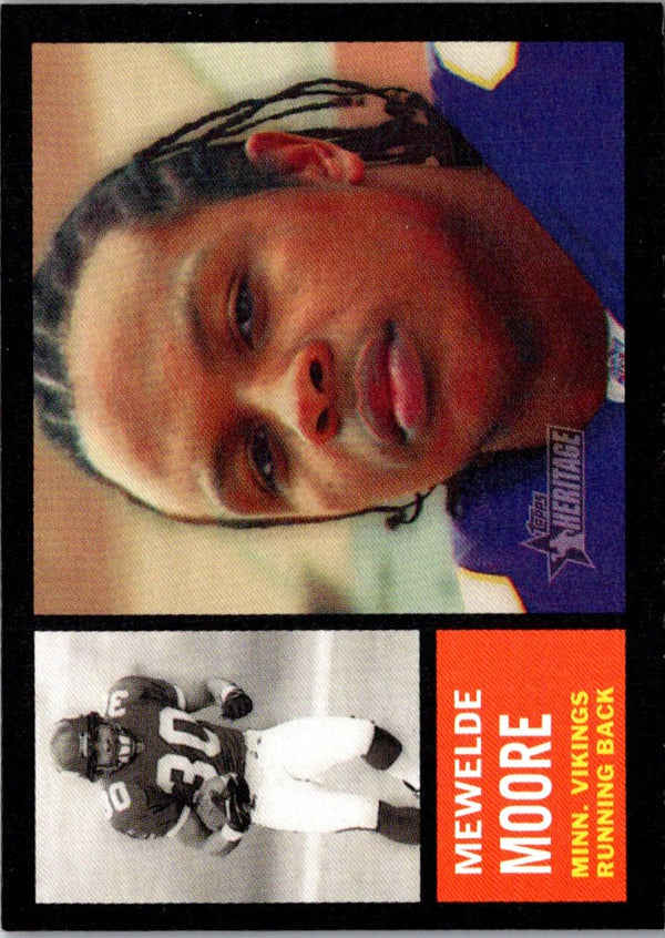 2005 Topps Heritage Mewelde Moore #180