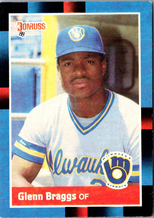 1988 Donruss Glenn Braggs #240