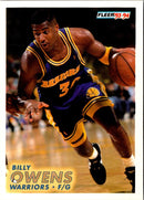 1993 Fleer Billy Owens