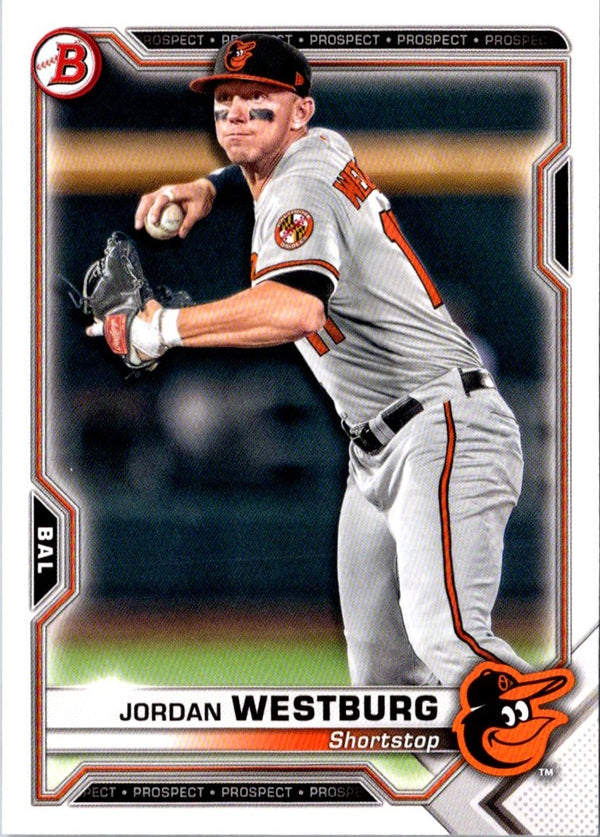 2021 Bowman Prospects Jordan Westburg #BP-98