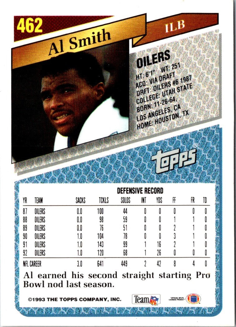 1993 Topps Al Smith
