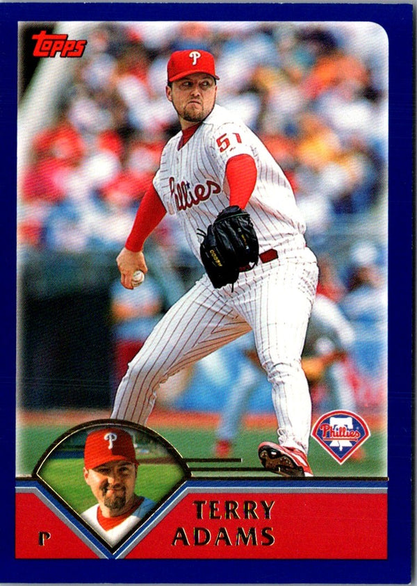 2003 Topps Terry Adams #86