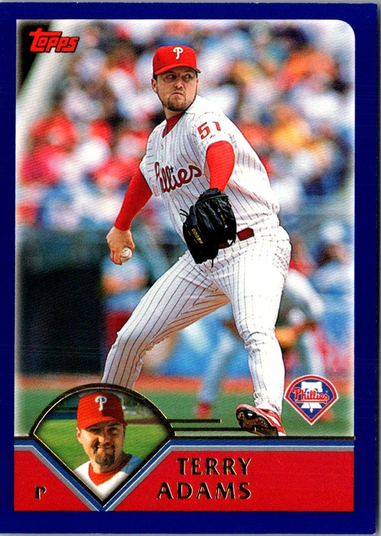 2003 Topps Terry Adams